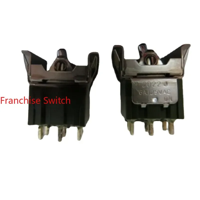

Twist And Shake Switch M-2022J Two Speed Six Pin Button 6A 125VAC