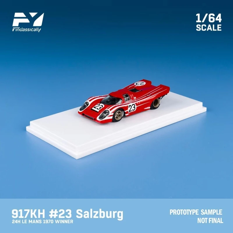 

Newly Stocks Finclassically 1:64 917 KH 23# Le Mans Winner 1971 Red Color Diecast Model Car In 2024