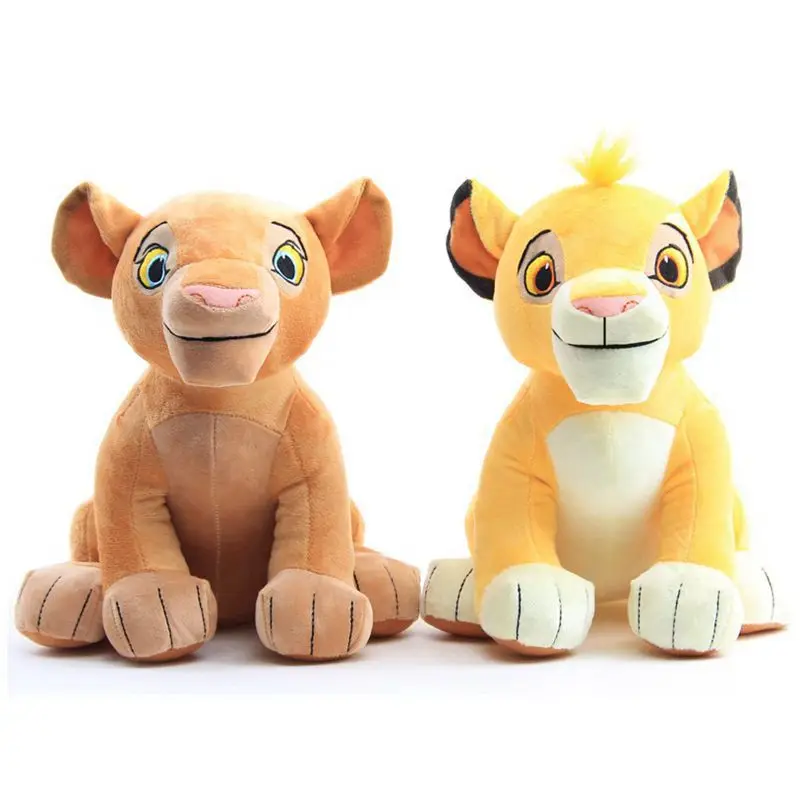 

New Hot-Sale Disney Cartoon Plush Toy, 30cm The Lion King Simba Soft and Cute Doll, Birthday Gift for Boys and Girls