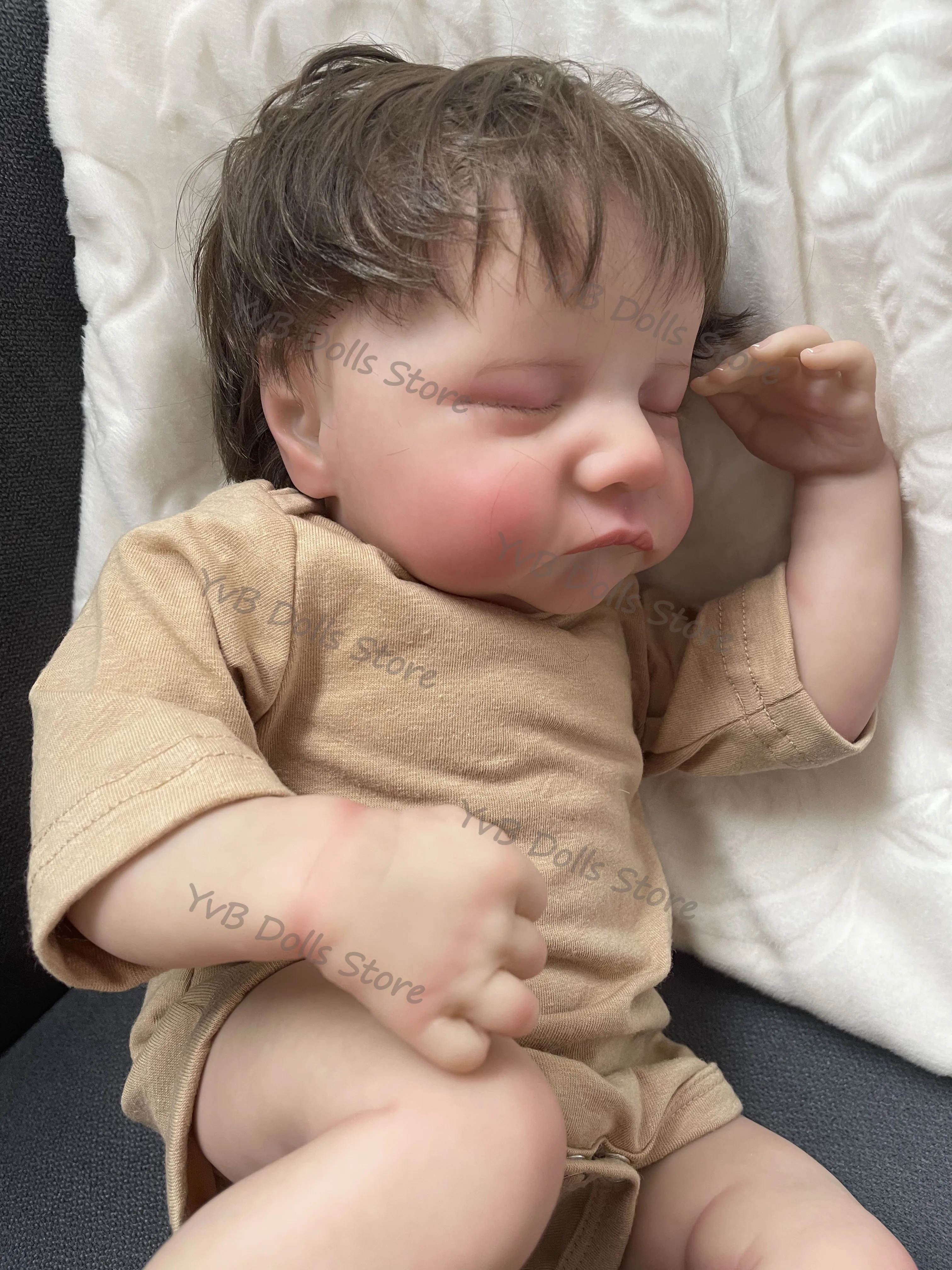 19 inch Levi Reborn Bebe Twee Versies Zacht Lichaam en Full Body Siliconen Hoge Kwaliteit Handgemaakte Assembleren Poppen Speelgoed voor Meisje