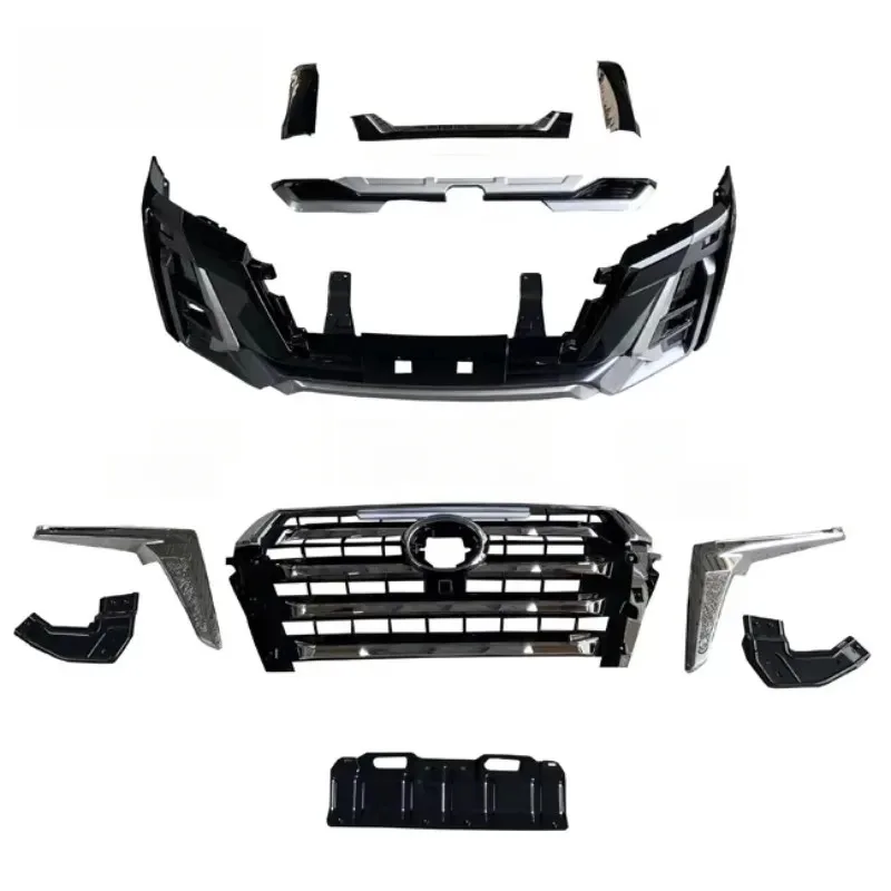Modification High Quality 2020  Design Body Kit Car Bumper for FJ200 Lc200 2016-2021