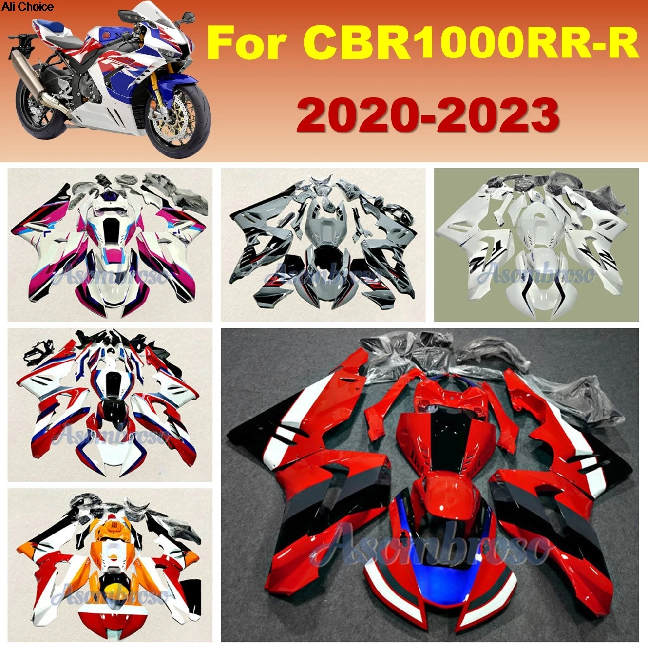 

For HONDA CBR1000RR-R 2020 2021 2022 2023 CBR1000RR Injection Bodywork set CBR 1000RR-R Motorcycle Fairings kits