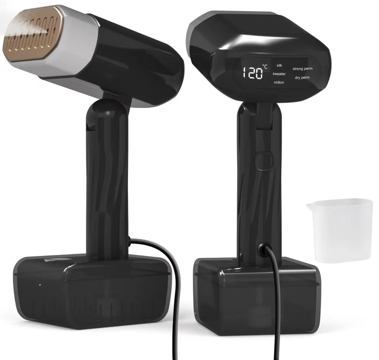 

New Rotating Steam Iron Handheld Wet and Dry Double Hot Steam Generator Portable Garment Steamer Home Travelling Ironing