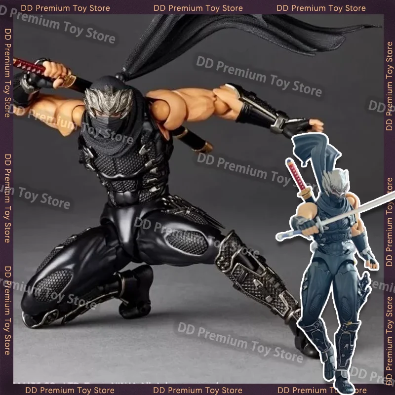 

In Stock AC Factory Toys Ninja Gaiden Ryu Hayabusa Action Figure Ko Kaiyodo Revoltech Figurine Collectible Decor Model Toys Gift