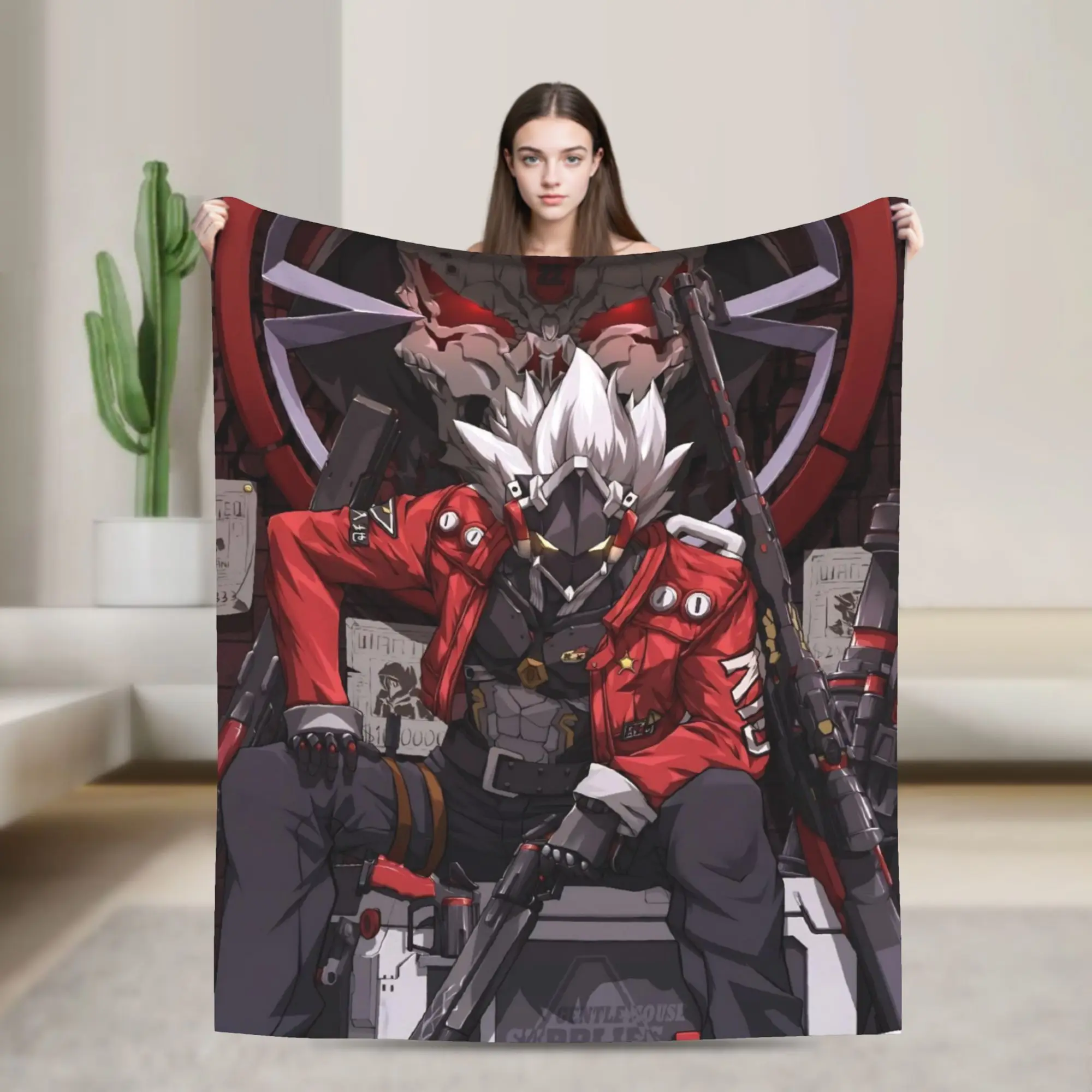 Zenless Zone Zero Blanket Multiple Sizes Soft Fuzzy Plush  Throw Blankets for Sofa Couch and Bed