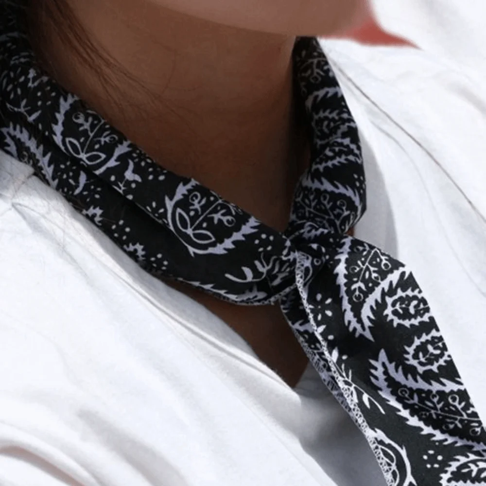 Wrap Tie Neck Scarf Skincare Ice Pet Wear Lower the Temperature Wristband Summer Cooling scarf Bandana Body Cooler Scarf