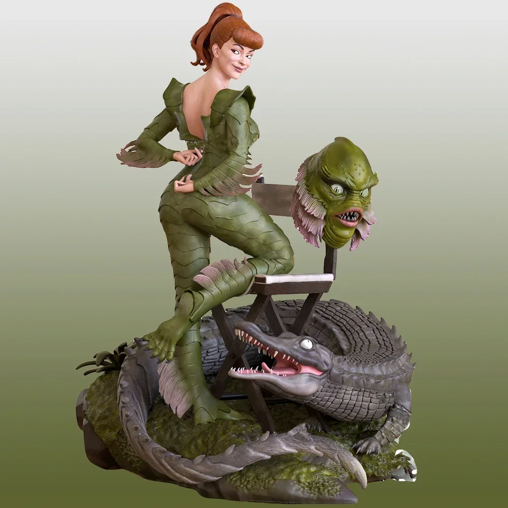 

Lake Demon Miniature Figure 1:18 Resin Model Kit Unpainted Plastic Model Kit Anime Figure A591