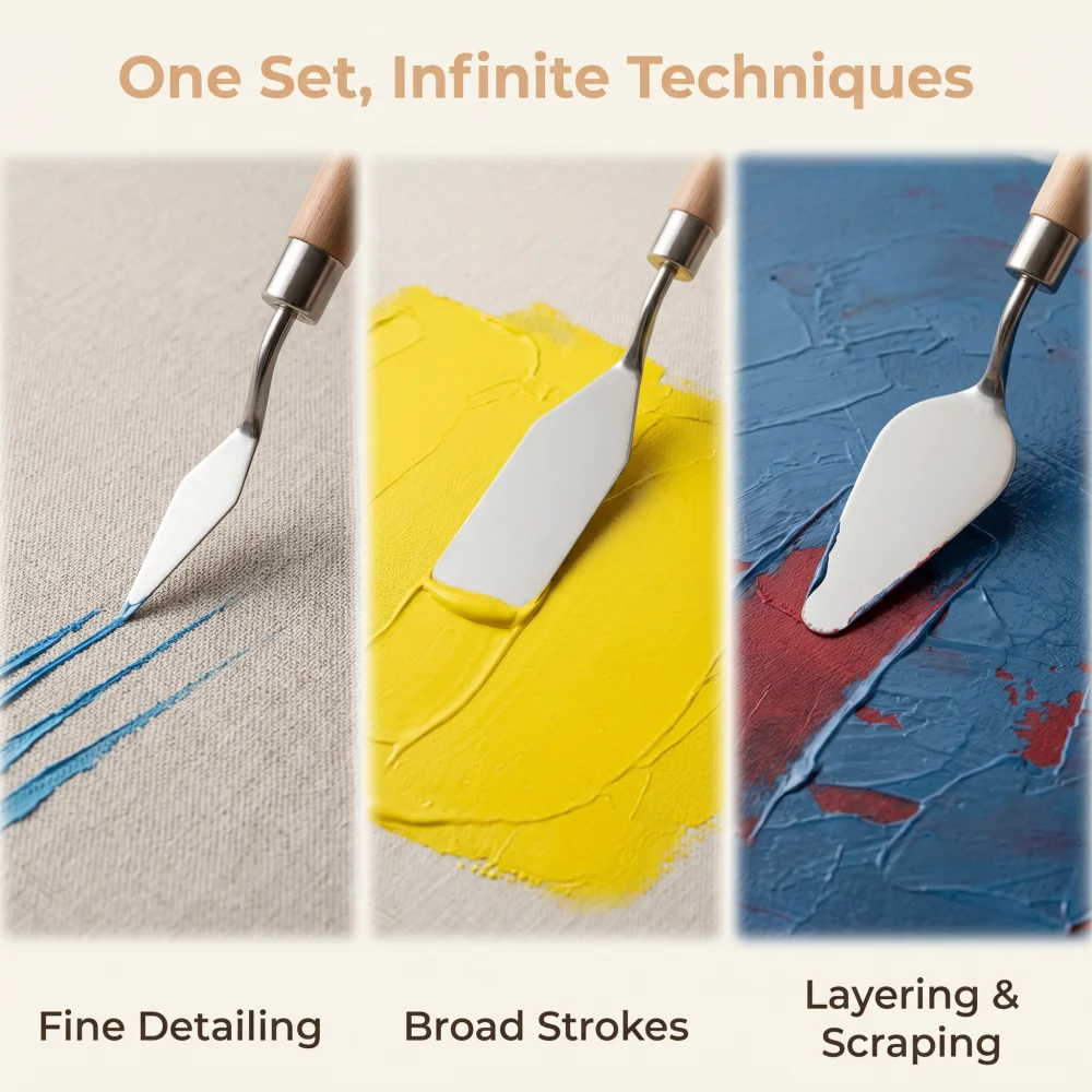 Painting Palette Knife Set 4