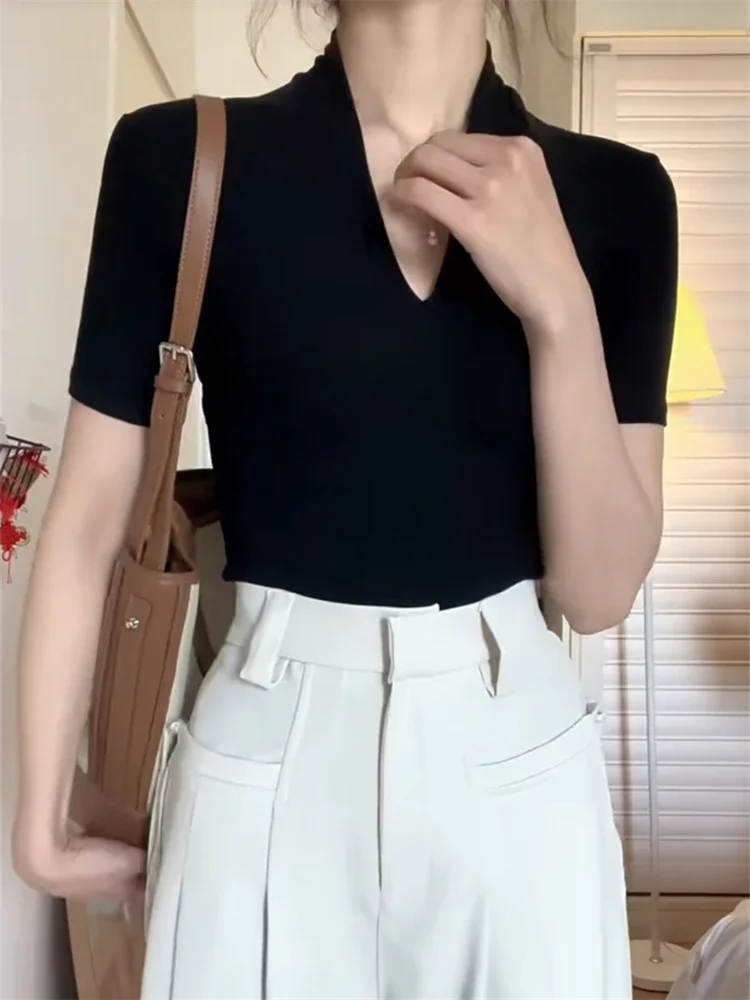 2023 Oversized Geruite Meisjes Zomerblouse Vrouwen Pak Korte Mouwen Shirt Tops Hoge Taille Wijde Pijpen Broek Tweedelige Korte Broek Pakken