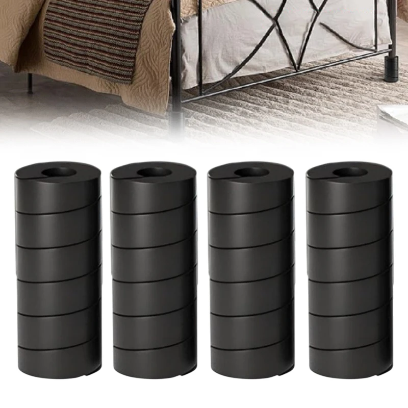 Foot Protection 4 Pack, Bed Frame Toe Caps, Resilient Bed Leg Covers, Specially for Hard Bed Frame Feet