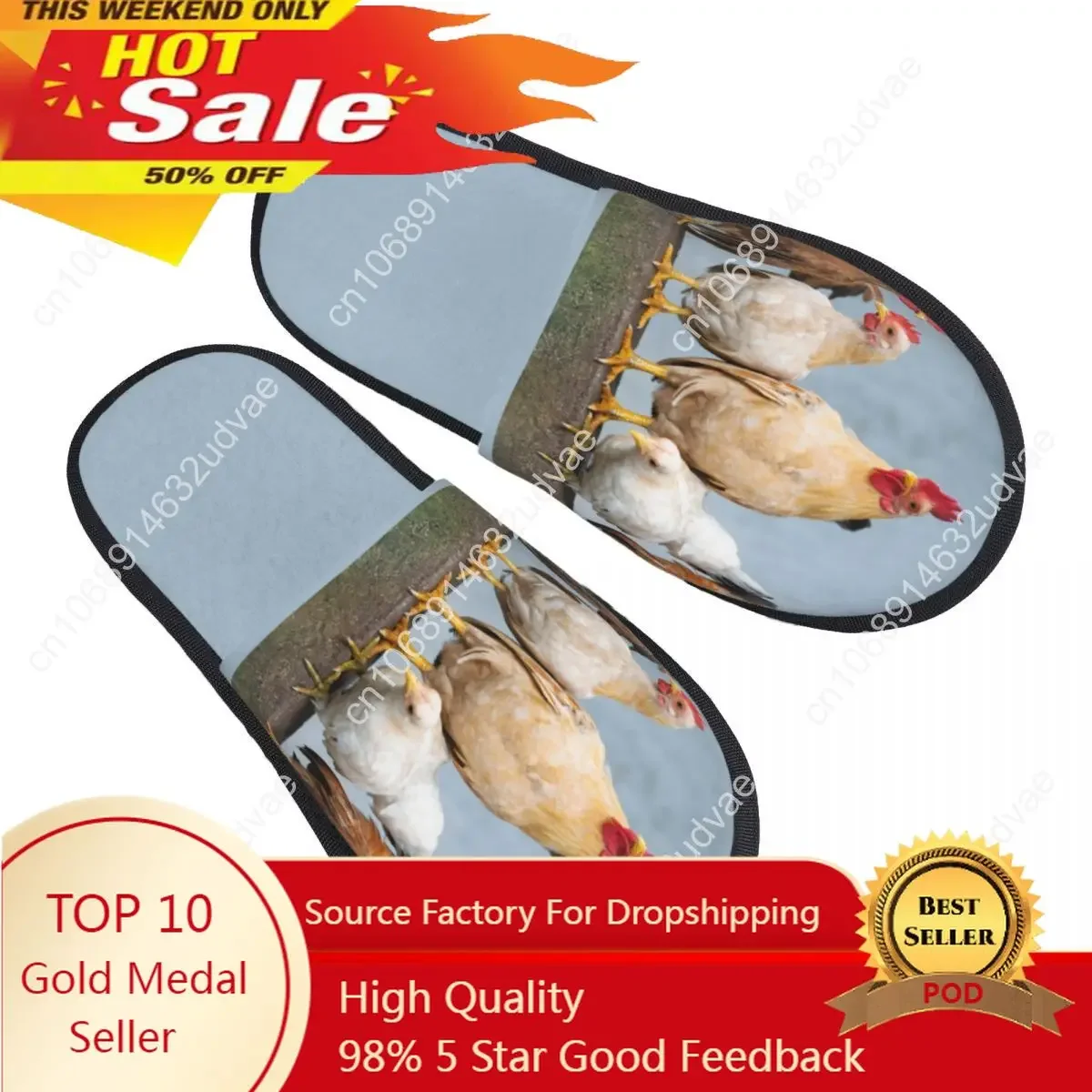 

Fur Slipper For Women Men Fashion Fluffy Winter Warm Slippers Chicken House Shoes