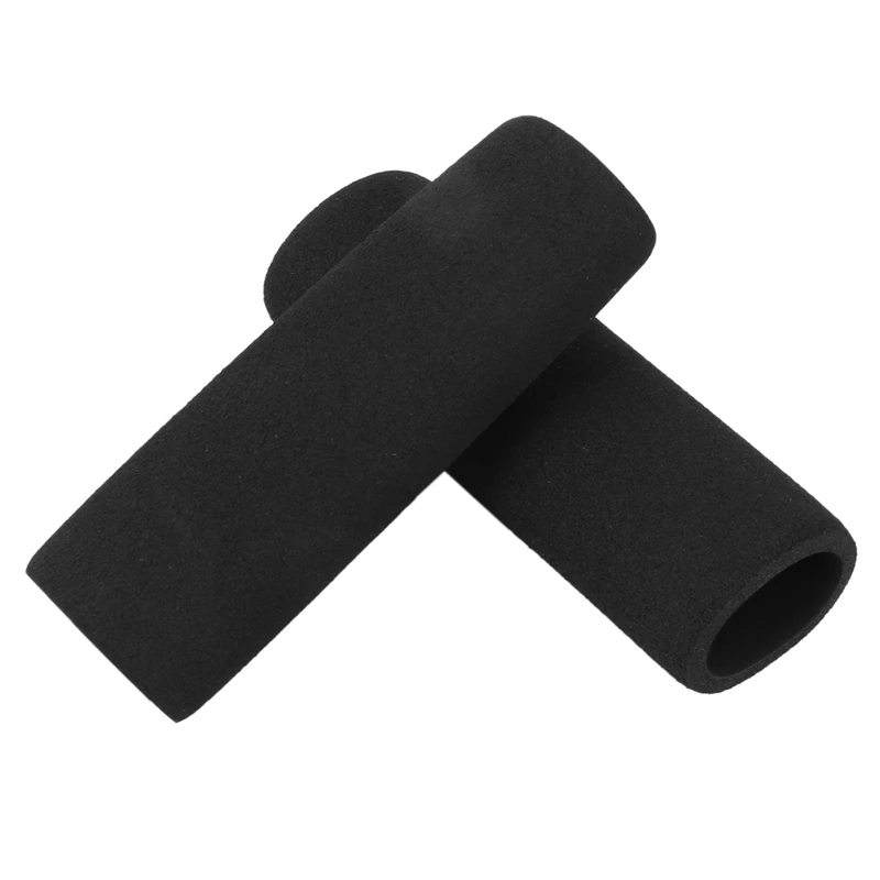 8X Motorbike Motorcycle Slip-On Foam Anti Vibration Comfort Handlebar Grip Cover