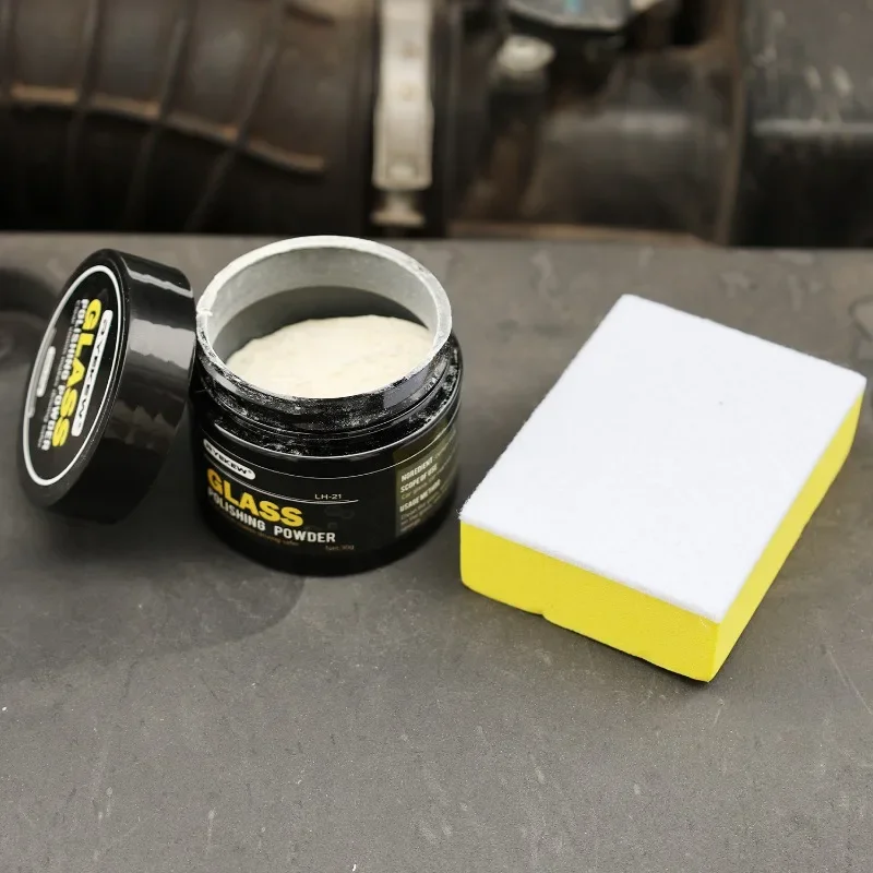 Glass Polishing Compound Powder Detergent Window Cleaner Glasses Scratch Remover Car Glass Cleaning Powder Safe Windshield - Image 5