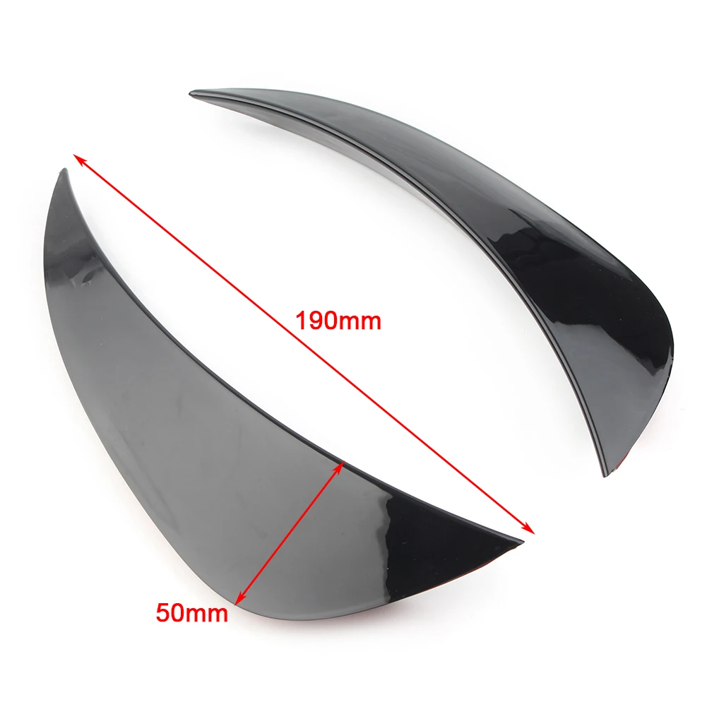 Car Front Bumper Air Vent Cover Trim Glossy Black ABS For Mercedes Benz W205 C-Class C180 C200 C300 C400 2015 2016 2017 2018