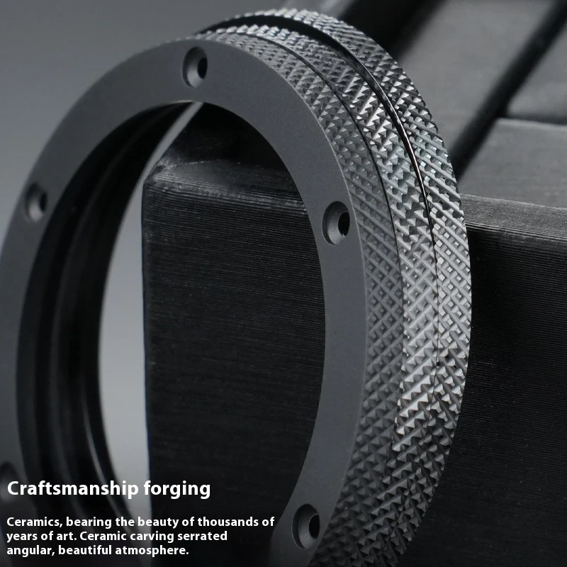 فتحة مقياس الحافة الخزفية والإطار الخارجي لساعة Hublot Big Bang 42.53x33.35 مللي متر ملحقات جزء إصلاح الساعة