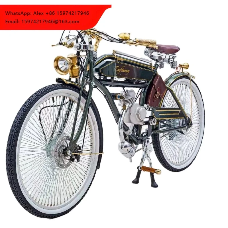 

New Design Crafthuman 1924 Power 48V 300W Electric Classic Retro Series Adult Bicycle E-bike Big Size Vintage City Bike