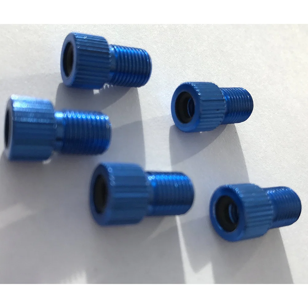 

5Pcs Converter Durable Lightweight Car Adapter Easy Use Bicycle Motorcycle Accessories Blue Adapter