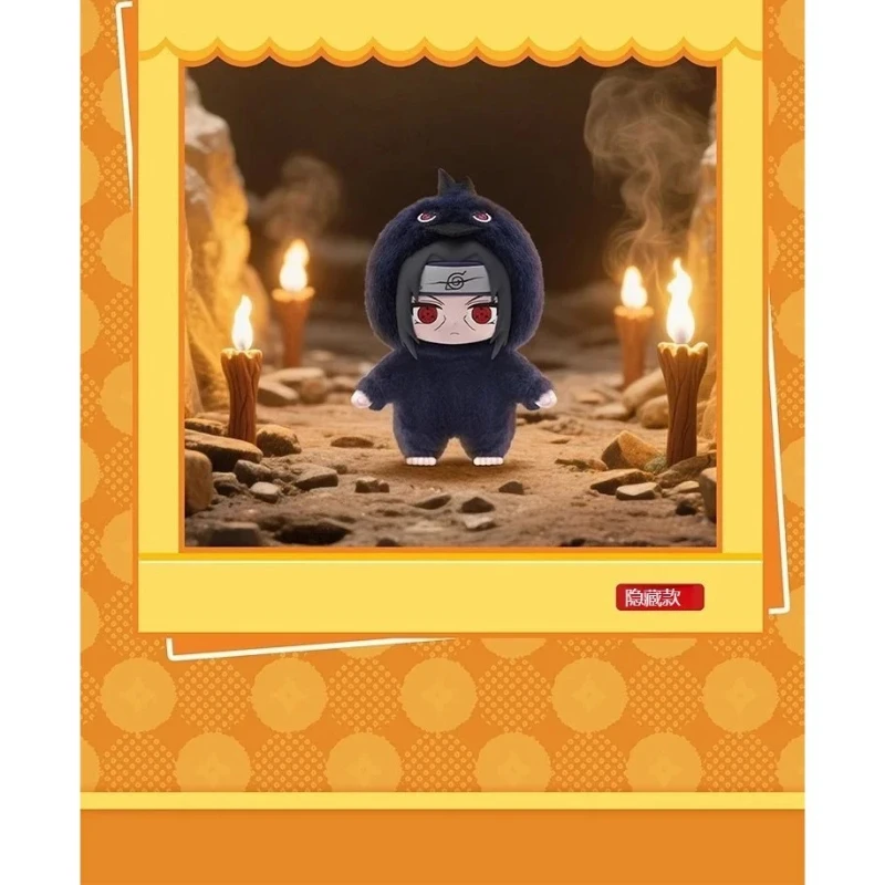 Genuine In Stock TOP TOY EAKI Naruto Cute Beast Party Sasuke Vinyl Cute Plush Blind Box Figure Pendant Gift