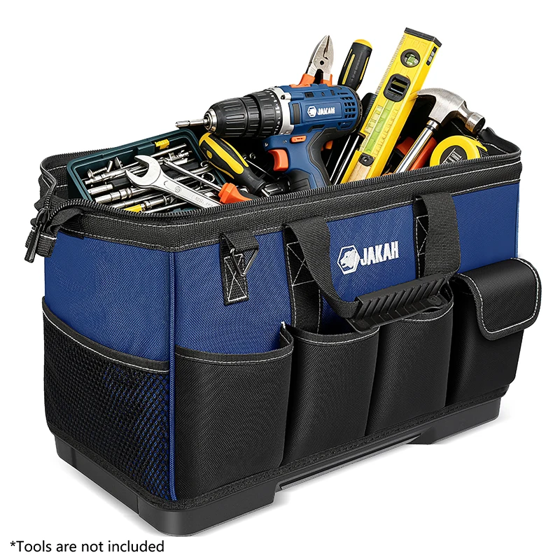 JAKAH Portable Wear-resistant Multi-functional Repair Canvas Thickened Large-capacity Electrician Special Tool Bag