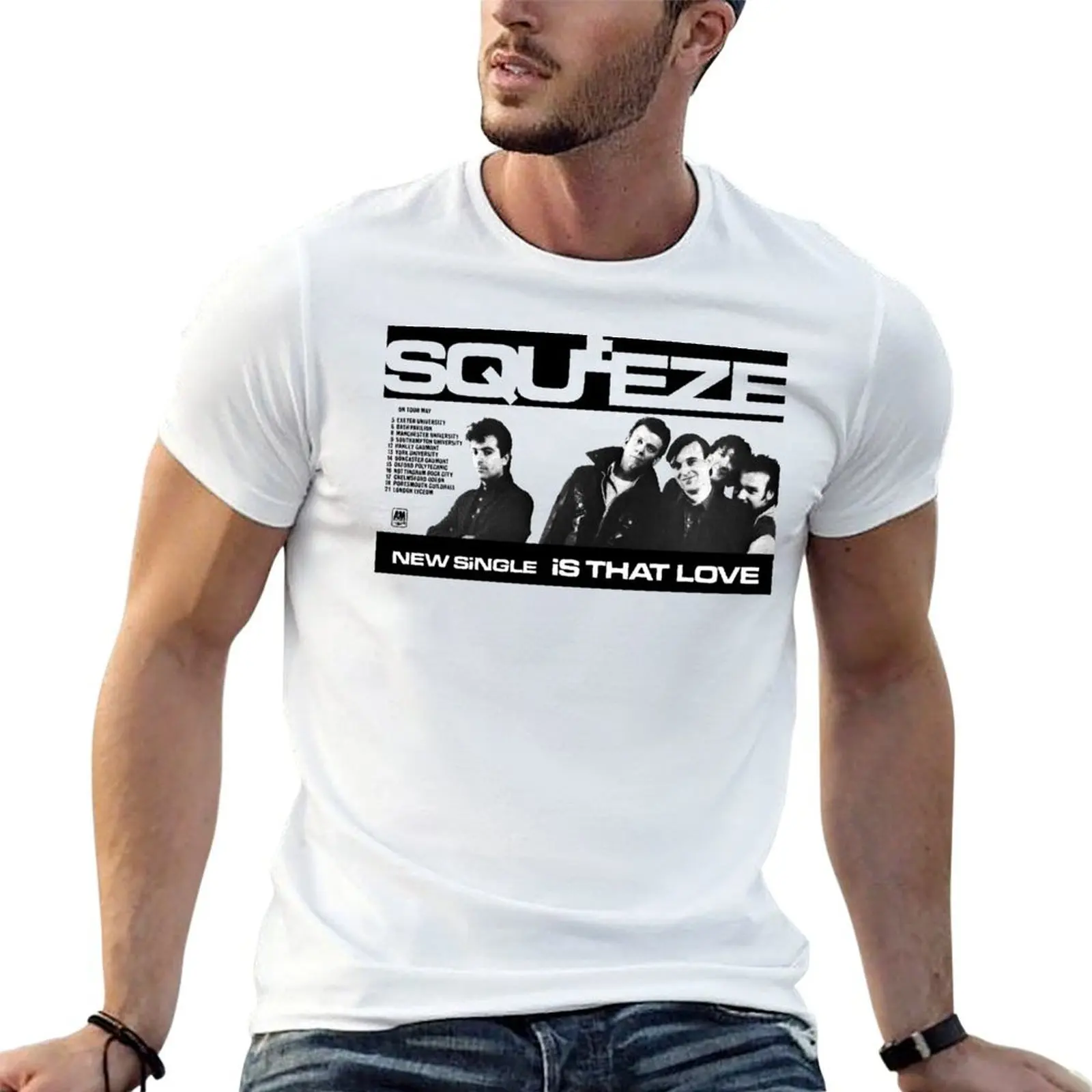 SQUEEZE - IS THAT LOVE? T-Shirt man t shirt anime t shirts mens t shirts