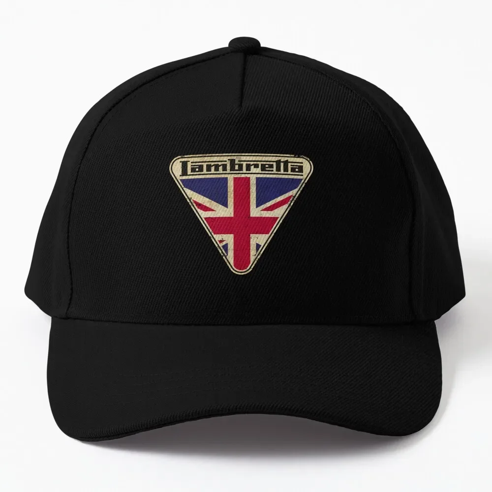 

Lambretta Scooter Union Jack Logo Baseball Cap tea hats Luxury Man Hat funny hat Hat Women Men'S