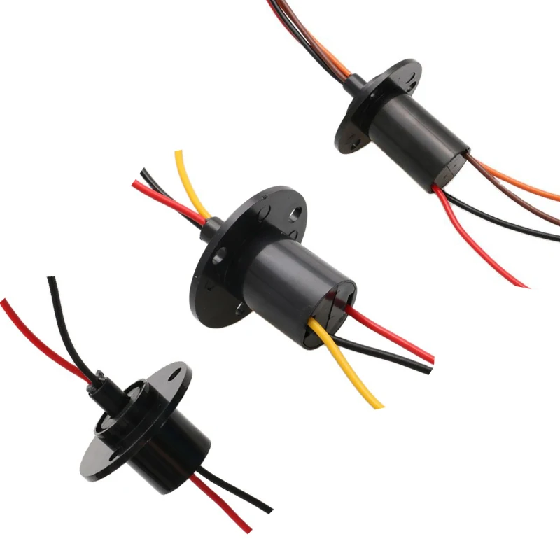 2-12 Channel Rotate Dining Table Slipring Power Capsule Slip Ring Electric Collector Rings Joint Connector for Wind Turbine Lamp
