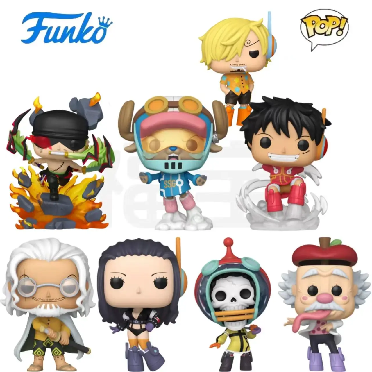 

Original Funko Pop One Piece Action Figure Luffy Yamato Roronoa Zoro Soba Mask Sugar Model Cute Doll Collect Desk Ornament Toy