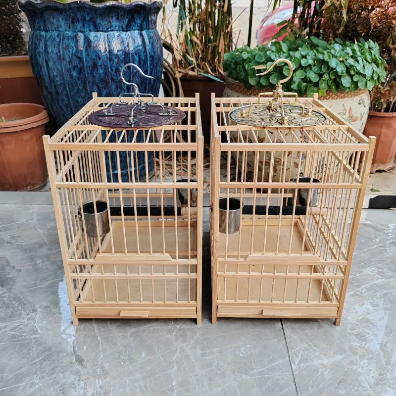 Imagem -04 - Gaiolas de Pássaro de Codorna Portátil Outdoor Canari Pigeon Stand Gaiolas de Pássaro Budgie Grande Papagaio Gabbro Per Uccelli Pet Products Yy50bc