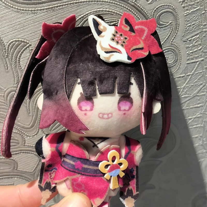 Honkai: Star Rail Sparkle Finger Puppet Factory Q Plush Decor Doll Aventurine Sampo Black Swan Dr. Ratio Acheron Robin Cute Gift