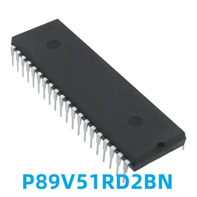 1PCS P89V51RD2BN P89V51RD2 Microcontroller Chip Direct Insert DIP-40 Original