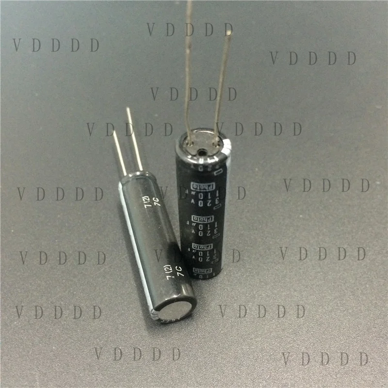 G... 100pcs  for  Nippon Photo Flash PH capacitor 320V110uf 320V 10x38mm
