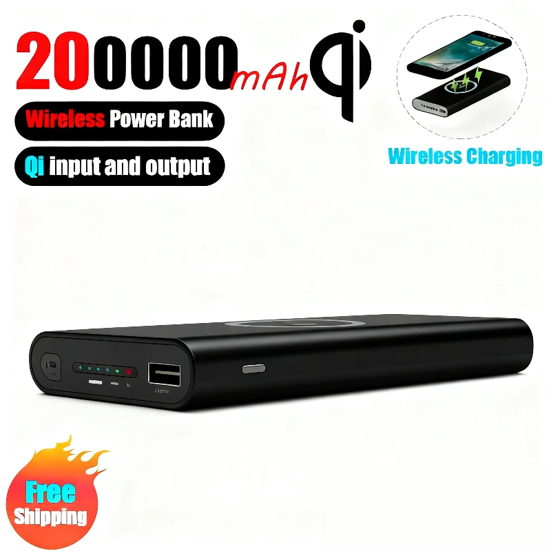 شاحن محمول لاسلكي سريع الشحن بسعة 20000 مللي أمبير في الساعة لهاتف iPhone 15 16 Series Xiaomi 14 Ultra #1