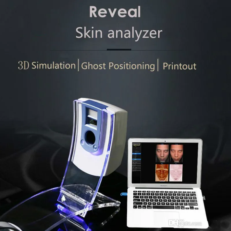 2021 Portable 3D Topography Analysis Technology Skin Analyzer Face Skin Analysis Machine Beauty Equipment Facial Equipment