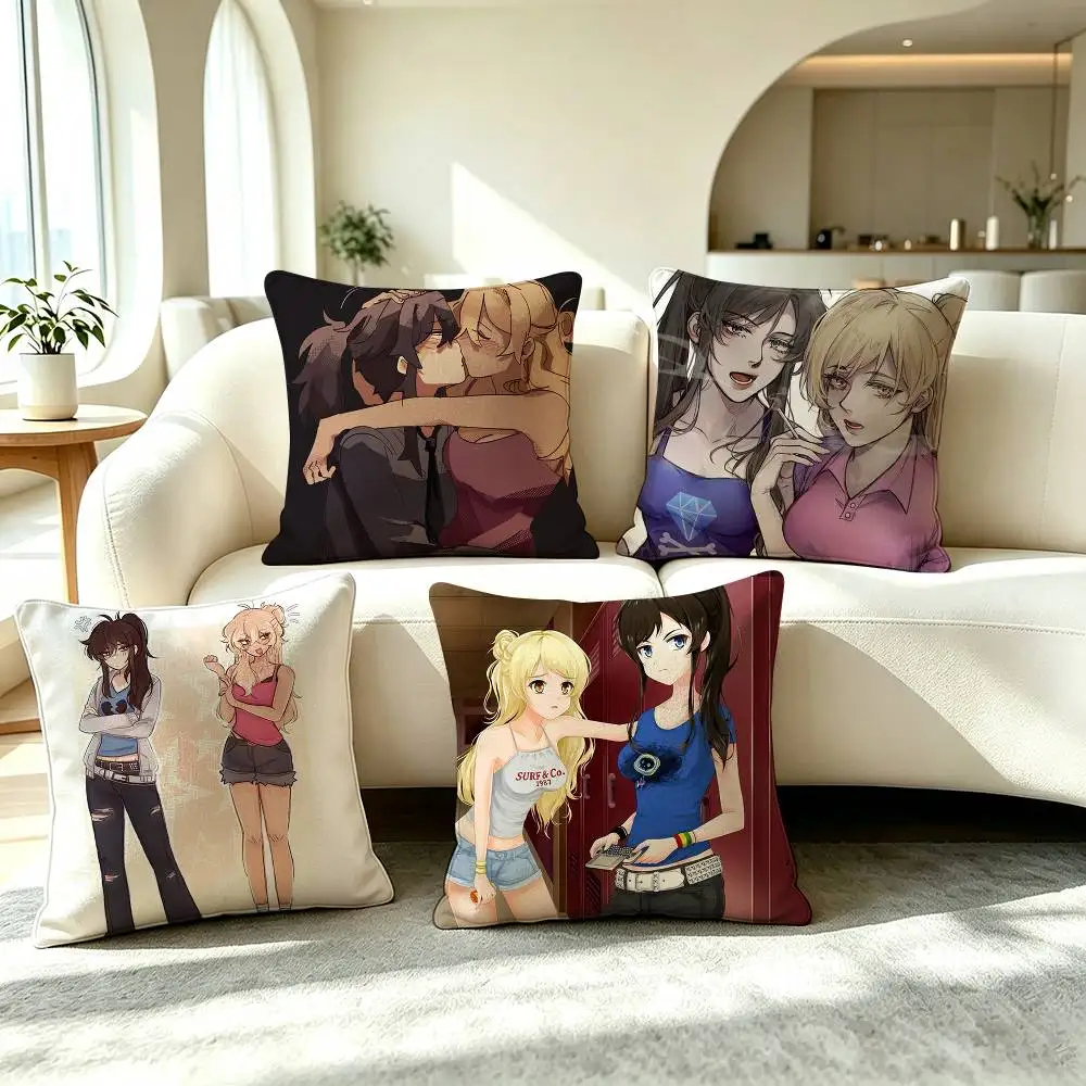 C-Co09 Jecka Nicole Class of 09 Pillow Case Square Double-Sided Sofa Cushion Cover Bedroom Bedside Pillow