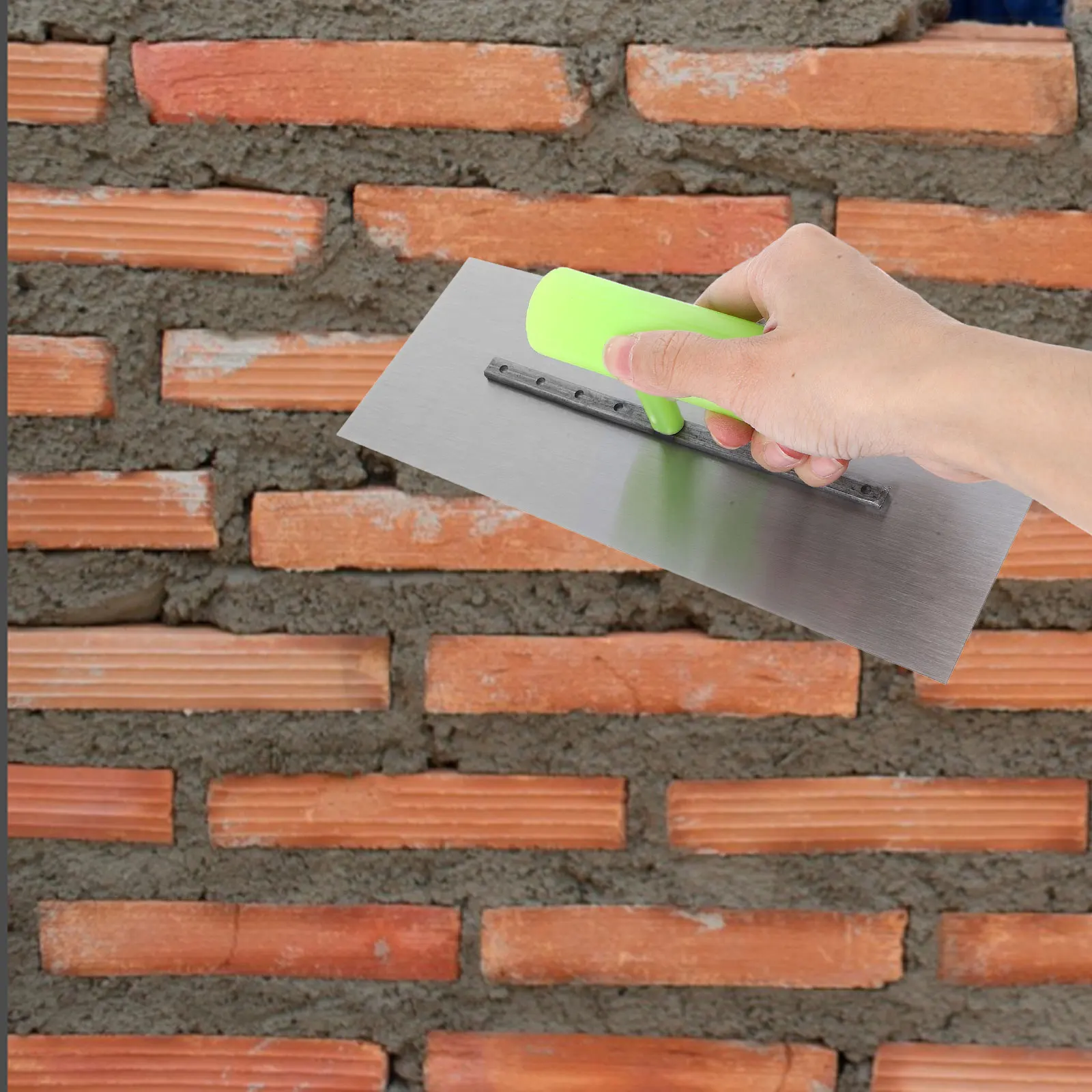 

Plastering Trowel Drywall Smoothing Spatula Straight Knife Wallboard Tools Plastic Handle Mud Trowel For Concrete Finishing