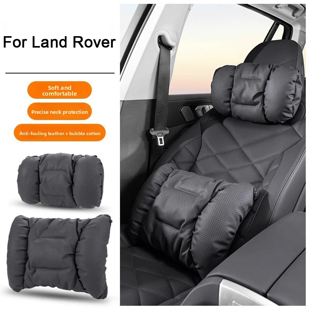 

Car Headrest Four Seasons Auto Neck Pillow Backrest Support Cushion For Land Rover Discovery 3 4 5 Range Rover Evoque