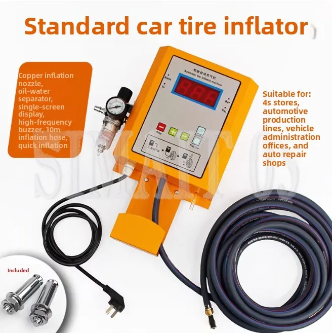 Wall Tire Digital Display Injection Machine Air Filler Automatic Inflator Pump Auto Repair Shop