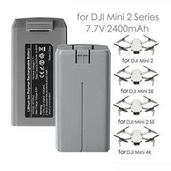 Intelligent Flight Battery For DJI Mini 4K / Mini 2 / Mini SE / Mini 2 SE , 7.7V 2400mAh Lipo 2S Drone Batteries Replacement