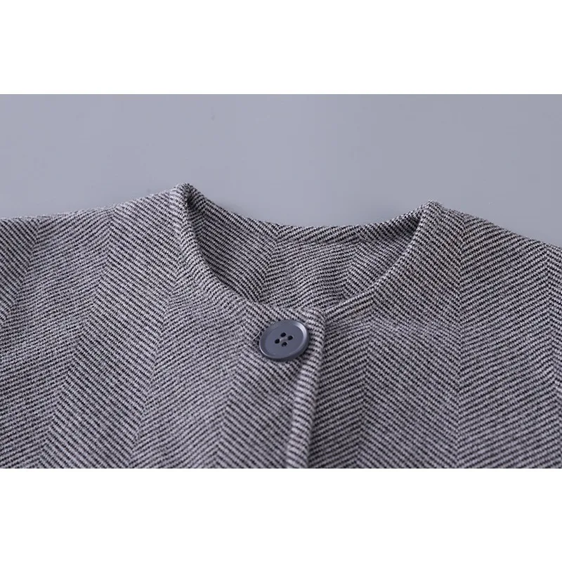 Bellbell Herbst Kinder Mädchen 2-teiliges Kleidungsset, einfarbig, 1-6 Jahre, Kinder Mädchen Mantel Anzug, elastische Taille, Baby Mädchen Weite Hose – Detail 11