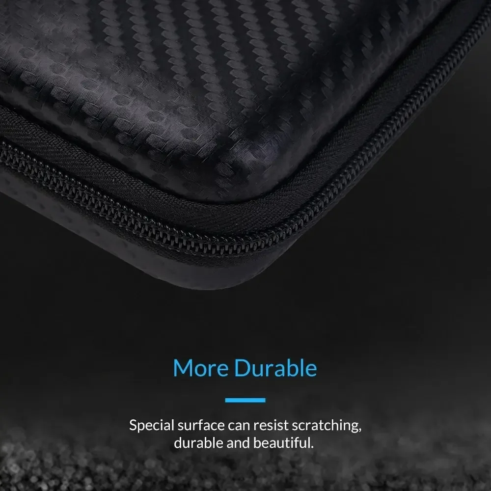 U Disk Data Cable Zipper Bag Mobile Phone Charger Protection Mobile Hard Disk Bag Storage Folding Min Storage Pocket Pouch