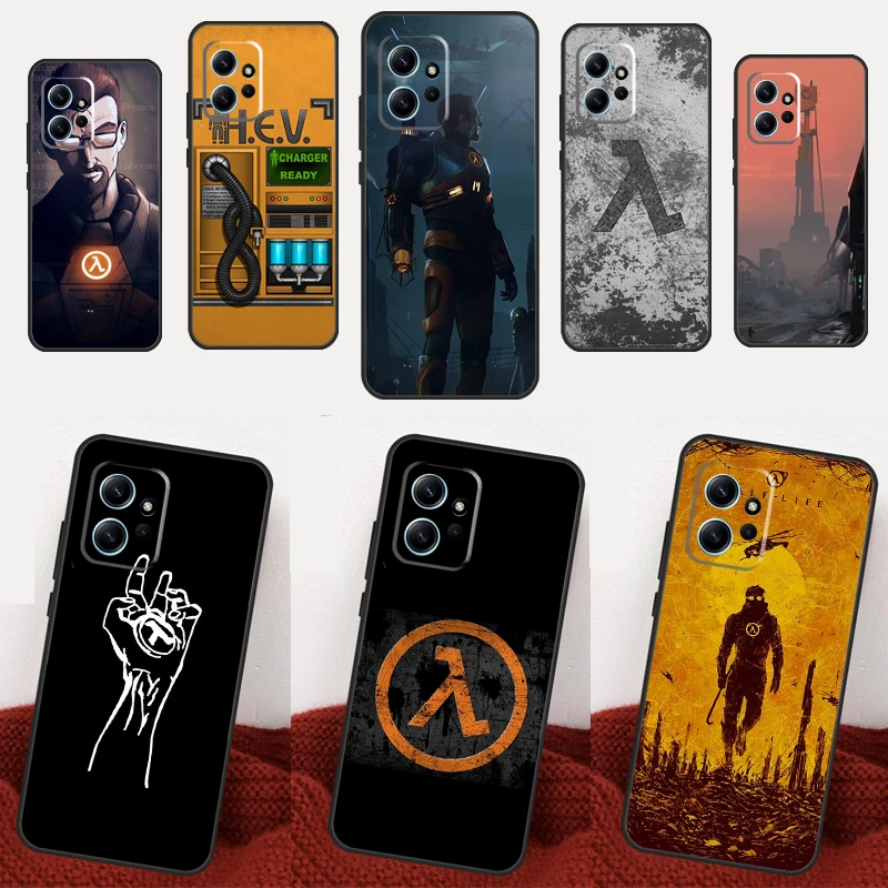 Game Half Life Case For Xiaomi Redmi Note 11 8 9 10 12 Pro Note 12S 9S 10S 11S 8T 9A 9C 10A 10C 12C Fundas