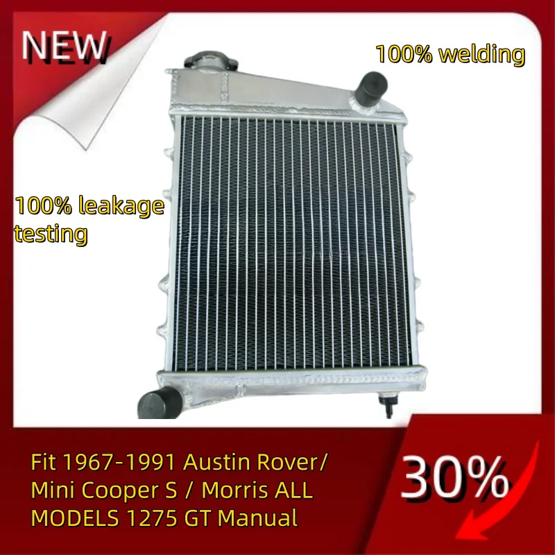 

HOT SALE 50MM Aluminum Radiator Fit 1967 - 1991 Austin Rover/Mini Cooper S / Morris ALL MODELS 1275 GT Manual 68 69 70 71 72 73