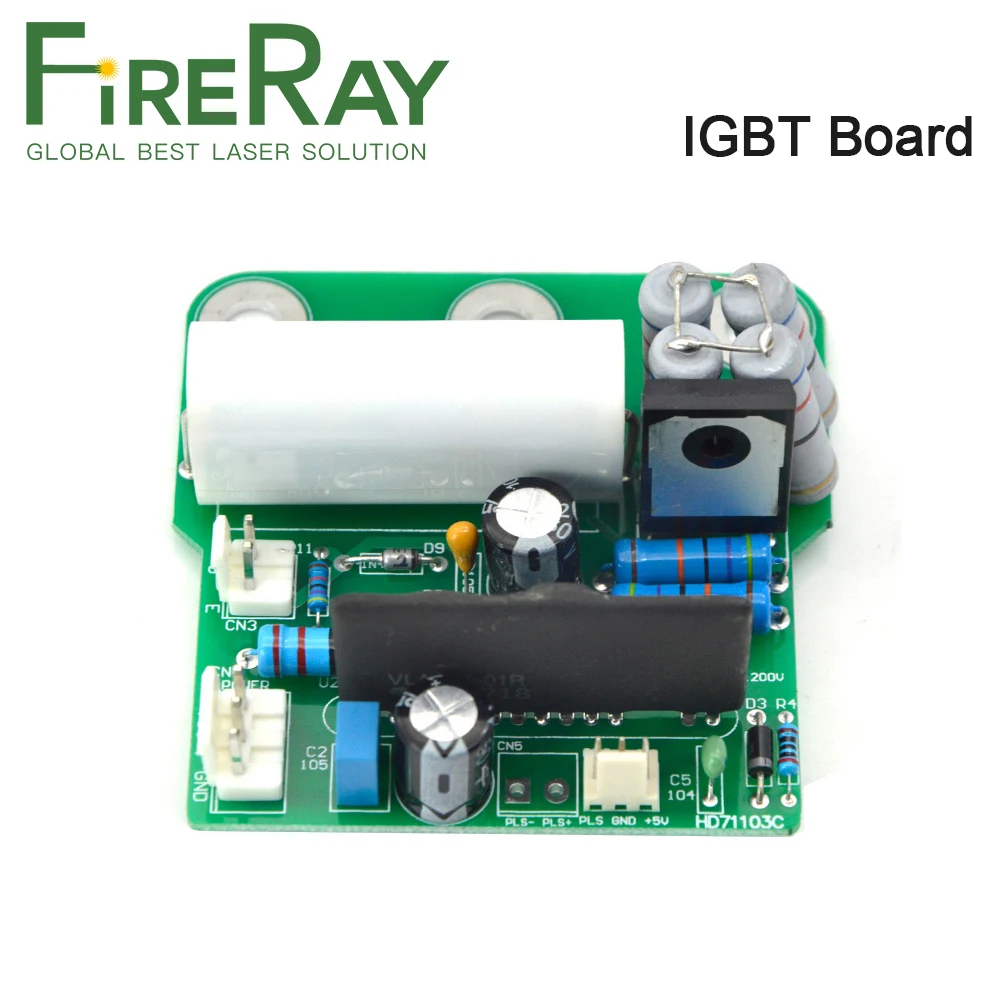 Controlador de soldadura láser FireRay y placa IGBT 200W-600W 380V para máquina de soldadura láser de fibra