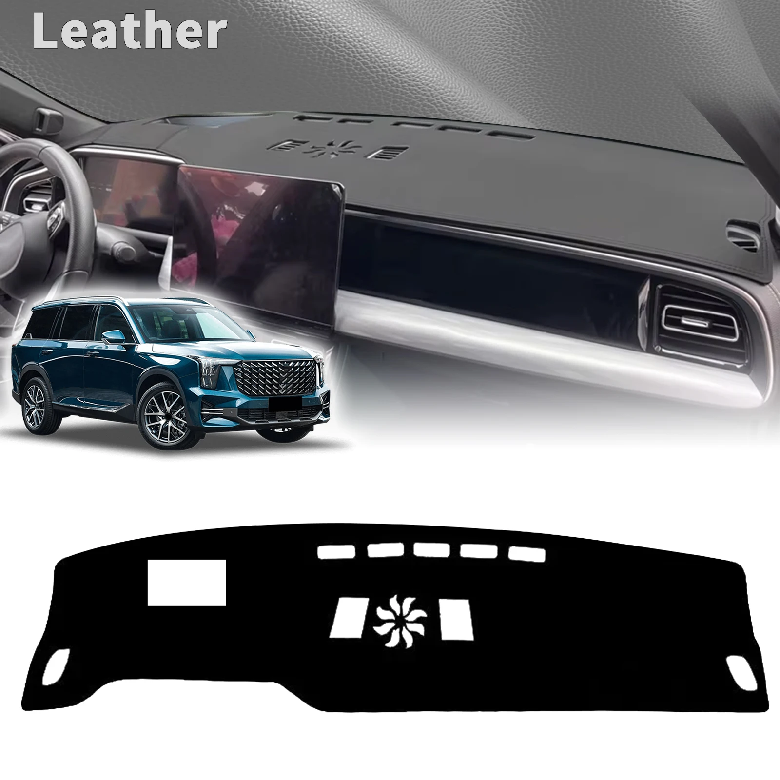 

for GAC Trumpchi GS8 2023 2024 2025 2026 Car Dashboard Cover Dashmat Non‑Slip Protective Dash Mat Pad Auto Accessories