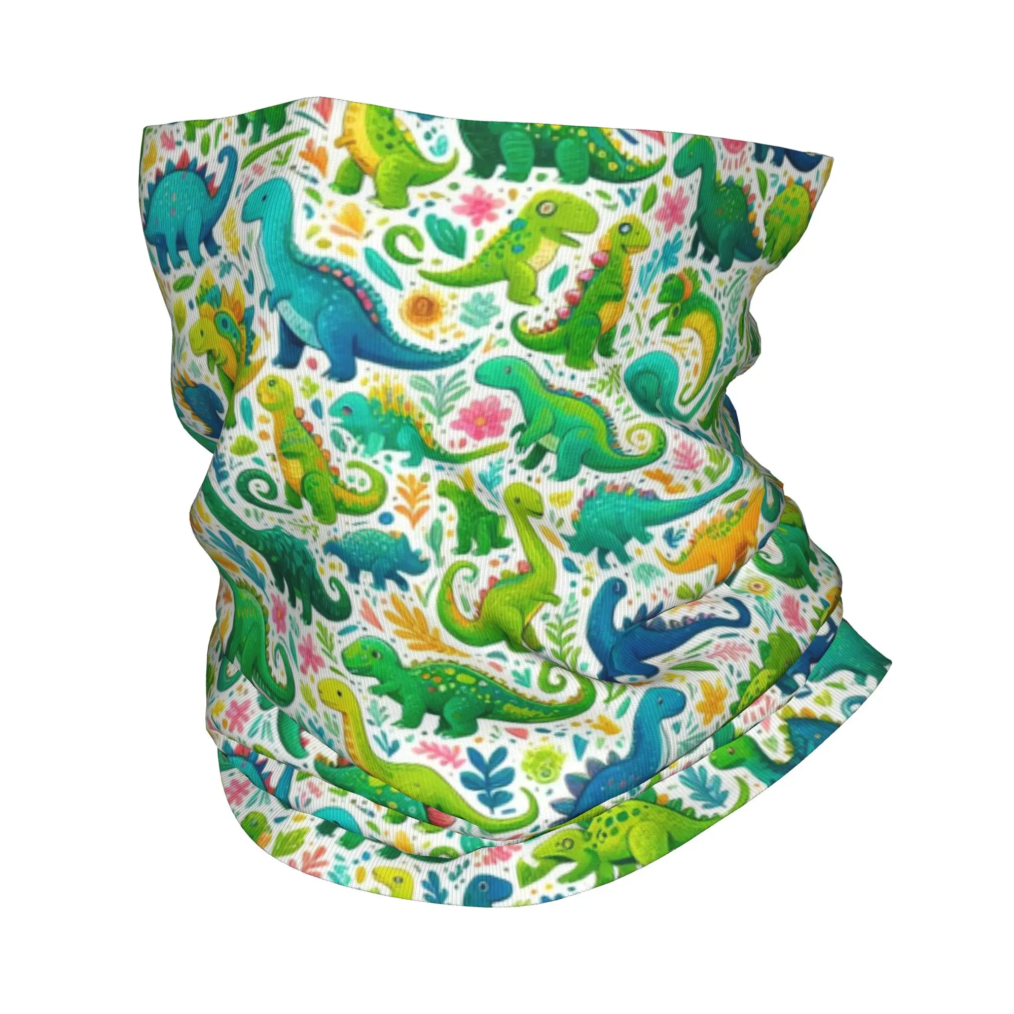

Многофункциональная бандана-маска-шарф с принтом динозавров Jurassic Jubilee, унисекс, для взрослых, для езды на велосипеде