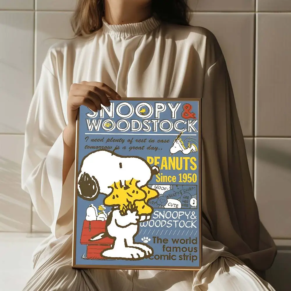 S-Snoopy Anime Good Quality Prints and Posters Whitepaper Prints Posters Artwork Wall Decor view 4