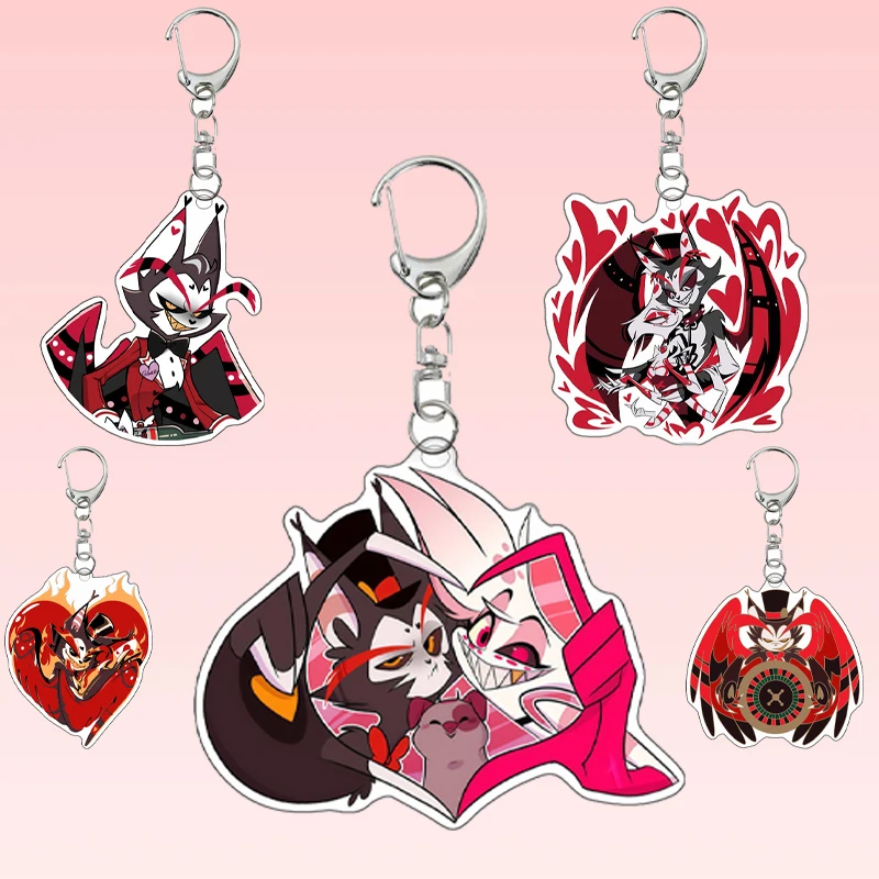 

Новая модель акрилового брелока для рюкзака с персонажем аниме Husk Angel, высококачественный классический декор, милый подарок