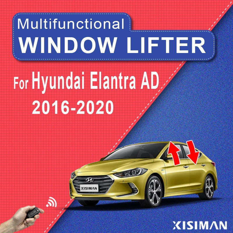 

Автомобильный комплект для доводчика окон для Hyundai Elantra AD 2016-2020, многофункциональный оконный подъемник, закрывающая четыре системы подъема окон