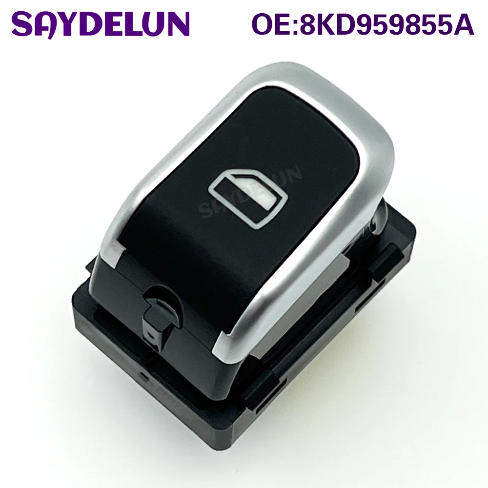 8KD959855A 8K0959855B Car Power Window Switch Button For AUDI Q5 A5 S5 RS5 A4 S4 Passenger Side Window Switch HighQuality Button