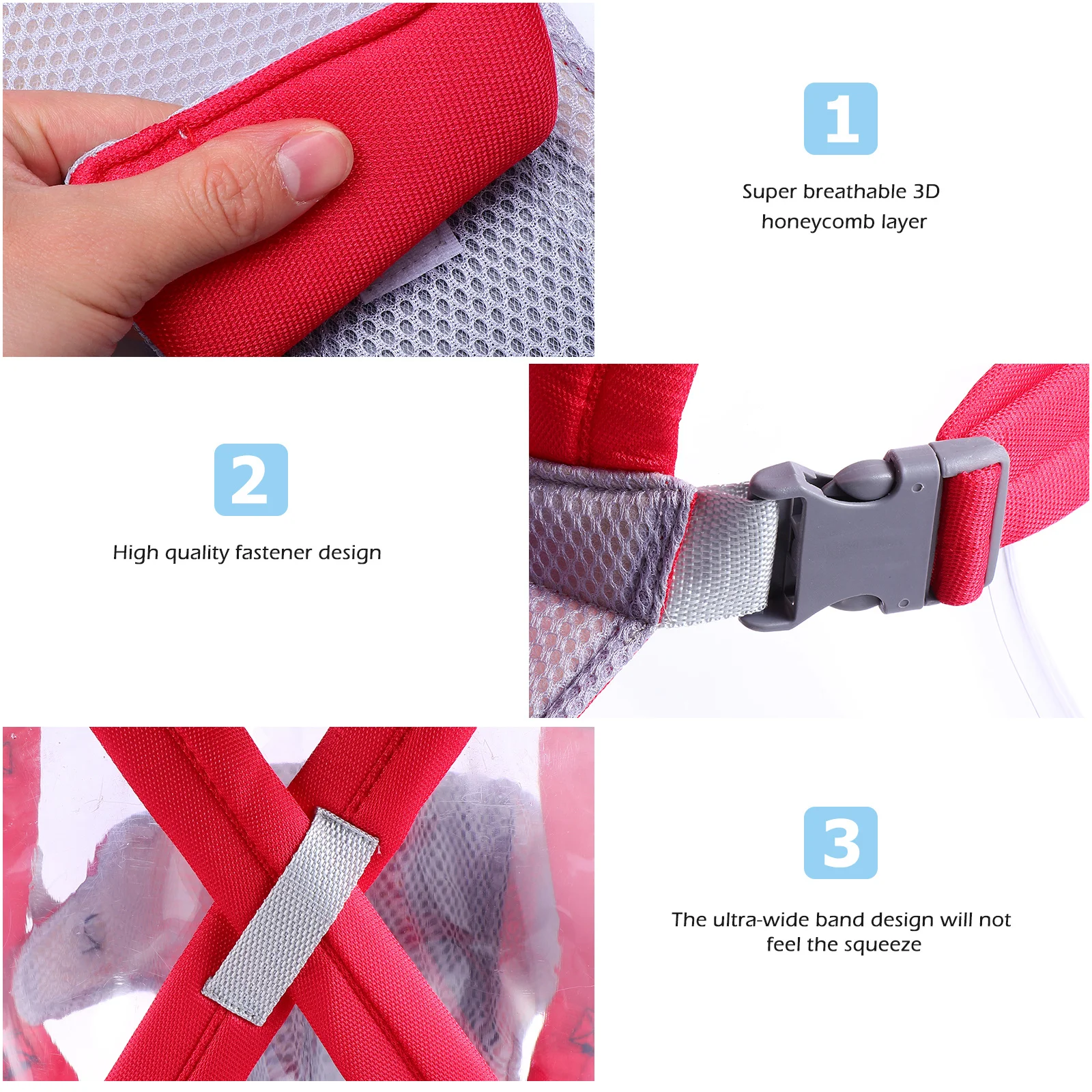 

1 шт., переноска-кенгуру, дышащее детское сиденье, широкий ремень, прочная пряжка, дизайн, набедренное сиденье для новорожденных, до 15 кг